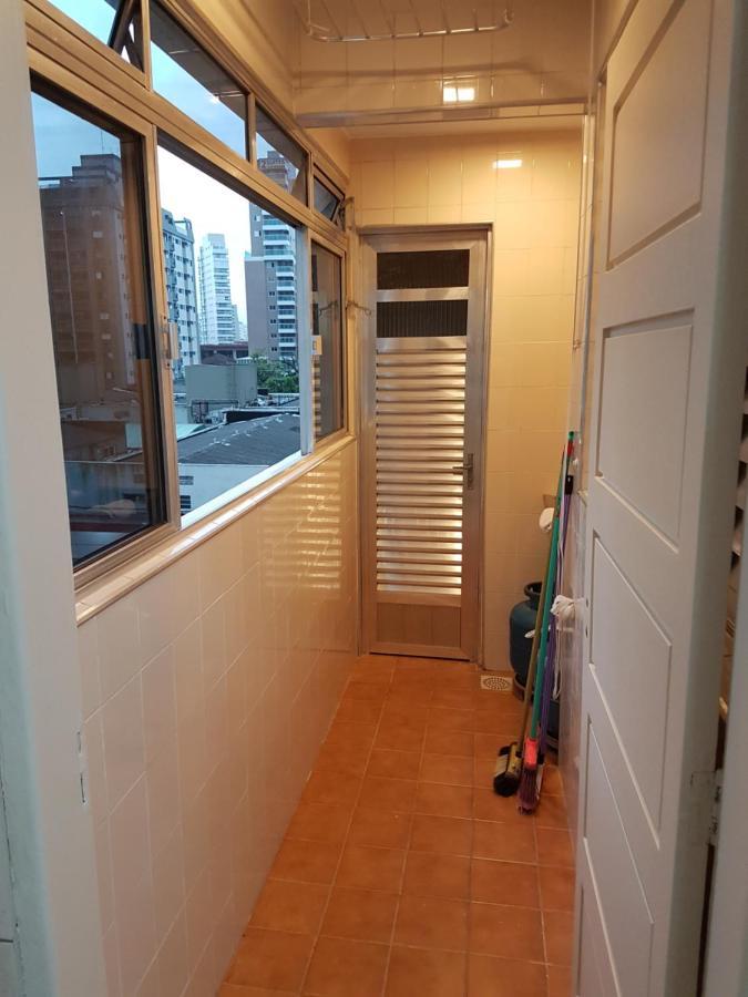 Apartamento Em Frente A Praia Do Embare - Santos Eksteriør billede