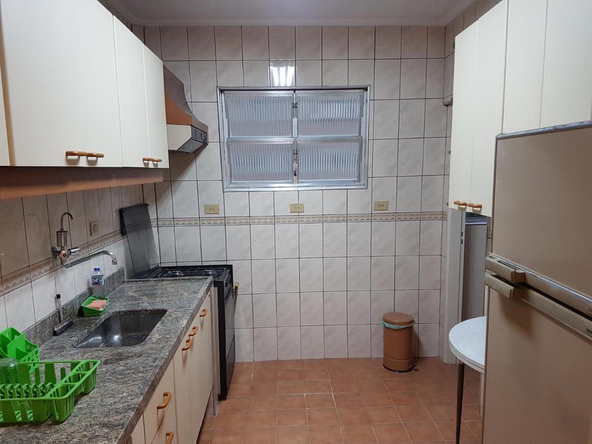Apartamento Em Frente A Praia Do Embare - Santos Eksteriør billede